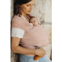 Boba BOBA Wrap Šatka na nosenie detí, svetloružová