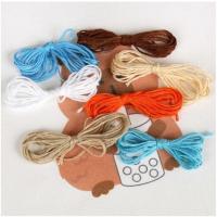 WOW BOX Kreatívna sada Vyšívanie - Kapibara s bublinkovým nápojom