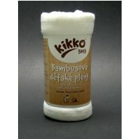XKKO Bambusové obrúsky 30x30 Natural (9 ks)