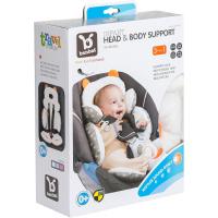 Benbat Body Support– Ergonomická obojstranná vložka do autosedačky a kočíka, biela