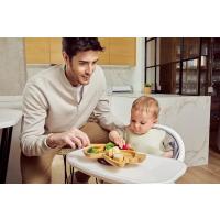 Miniland ECO-frienly Set na jedenie metódou BLW z dreva, Vtáčik