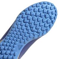 Adidas X CRAZYFAST Club Messi JR TF Detské futbalové kopačky/turfy, modré, veľ. 36