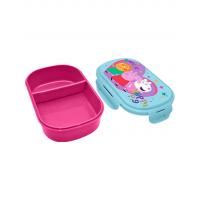 Kids Euroswan Desiatový box s príborom - Peasiatko Peppa