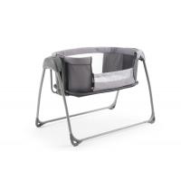 Oyster Home Crib - Fossil, Detská postieľka/kolíska, svetlošedá, 0-1 rok