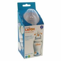 Munchkin MUNCHKIN LATCH,  Dojčenská fľaša s cumlíkom a antikolikovým ventilom, 240ml, od 0m+