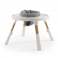 Oyster Home Highchair 4v1 - Moon, Detská jedálenská stolička 4v1 - Moon, šedá