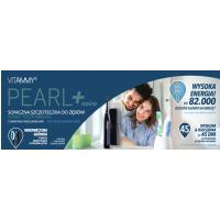 VITAMMY PEARL+ Black Sonická zubná kefka s funkciou čistenia, bielenia a masáže