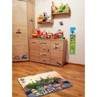 Nickelodeon Ultramäkký koberec, Paw Patrol, Šteniatka v akcii, 100x150cm