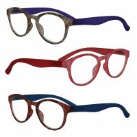 Visiomed France Delhi, dioptrické okuliare na čítanie, +2, hnedá/fialová
