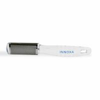 INNOXA VM-N91, kovová škrabka na päty, transparentná,  19cm