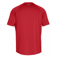 Under Armour Tech 2.0 SS Pánske športové tričko s krátkym rukávom, červené, veľ. L