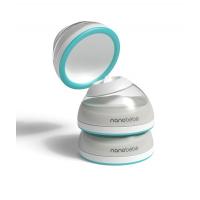 Nanobébé Fľaša na kŕmenie / skladovanie mlieka, 240ml + náhradný cumlík - 2ks, 0m+, tyrkys