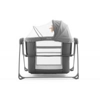 Oyster Home Crib - Fossil, Detská postieľka/kolíska, svetlošedá, 0-1 rok