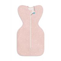 Love To Dream Swaddle UP 50/50, spací vak, veľkosť M, ružový vesmír, 2 FÁZA,