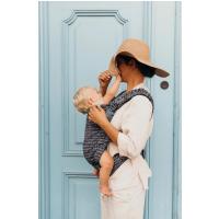 Boba X Detský nosič, denim s potlačou