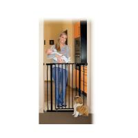 Dreambaby Liberty Tall Gate Bezpečnostná zábrana pre zvieratá  (Š:75-82cmxV: 95cm), čierna