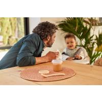 Miniland Valencia Hermeticky uzatvárateľné nádoby na potraviny s lyžičkami, 12x250 ml