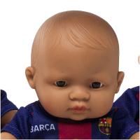 Miniland - Barcelona & Real Miniland Realistická bábika FC Barcelona – Chlapček (Latinoameričan), 21 cm