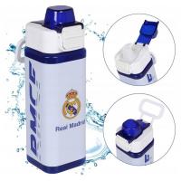Kids Euroswan Štvorcová fľaša s uchom 500ml - Real Madrid