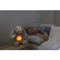Cloud b® Love Light Buddies - Billy Bunny ™ Nočné svetielko s melódiou, Zajko, 0m+