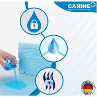 Carine CARINE Jednorazové absorbčné podložky, modré, 60cmx90cm, absorbcia 1000 ml, 90 ks