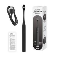 VITAMMY Pura Slim Ultralight Black Sonická zubná kefka novej generácie, čierna
