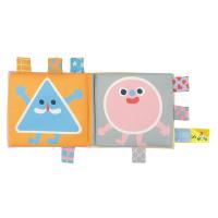 K's Kids Ks Kids Obojstranná knižka na zavesenie na kočík/autosedačku - Shapes