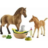 Schleich Horse Club - Starostlivosť o malé zvieratá Sarah
