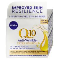 NIVEA Q10 Anti-Wrinkle Výživný denný krém proti vráskam OF 15, 50 ml