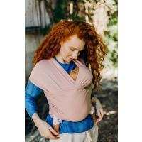Boba BOBA Wrap Šatka na nosenie detí, svetloružová
