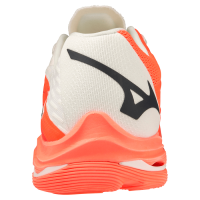 Mizuno Wave Lightning Z7 Pánska volejbalová obuv, biela/oranžová, veľ. 43