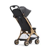 Mozomoza Panda Bambusový športový kočík - Čierny