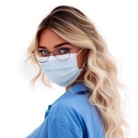 NOVAMA MASK Trojvrstvová medicínska maska na gumičky, výhodné balenie 1200 ks (120x10 ks)