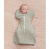 Love To Dream Swaddle UP Zavinovačka - veľkosť S - olivová/včielky - 1. FÁZA - 2,5 TOG