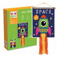 WOW BOX Kreatívna sada Makramé Raketa vo vesmíre