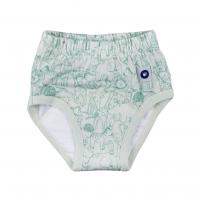 XKKO Organic Tréningové nohavičky - Safari Granite Green, Veľkosť S