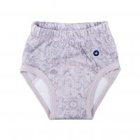 XKKO Organic Tréningové nohavičky  - Safari Lavender Aura, Veľkosť S