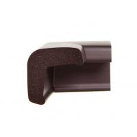 Dreambaby Ochrana rohov z penovej gumy, 4ks, hnedá