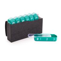 VITAMMY PILLA FLEX Týždenný dávkovač liekov s nastaviteľnými priehradkami