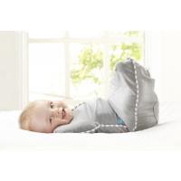 Love To Dream Swaddle UP - Zavinovačka, veľkosť S, šedá - 1  FÁZA, 0-3m, 3-6kg