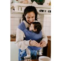 Boba Bliss V2 Hybridný ergonomický nosič a šatka 2v1 pre novorodencov (3,2-16kg) sv. modrá