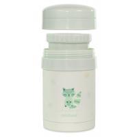 Miniland Dolce Termoska na jedlo s 2 hermetickými nádobami, 700 ml, mätová