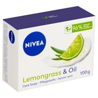 NIVEA Lemongrass &amp; Oil Ošetrujúce krémové mydlo, 100 g
