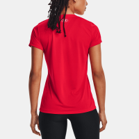 Under Armour Tech SSV Dámske športové tričko s krátkym rukávom, červené, veľ. M
