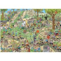 Jumbo Jan van Haasteren Puzzle - World Championships Cyclocross 1000 dielikov