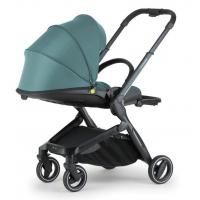 Crescent Twist Športový kočík, farba aqua