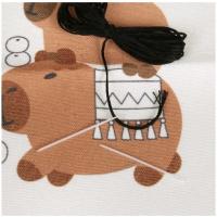 WOW BOX Kreatívna sada Vyšívanie - Kapibara sa teší