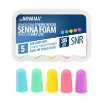 NOVAMA Novama SENNA FOAM penové štuple do uší/ 5 párov