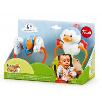 Trudi TRUDI - Plyšová hračka na kočík so zvukmi - Vtáčik