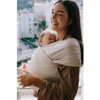 Boba BOBA Wrap Šatka na nosenie detí, bio béžová